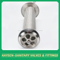 3A sanitary Welded angle-type strainer/filter